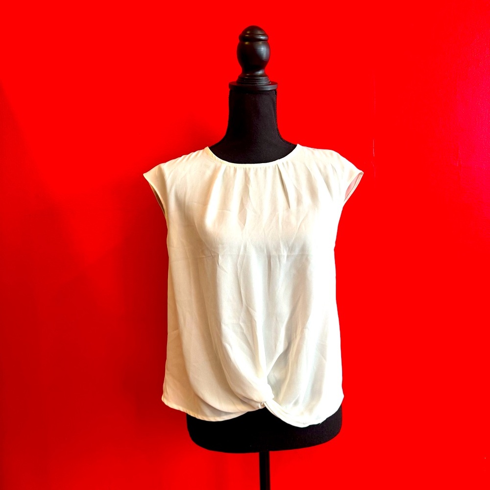 Elegant White Women's Top